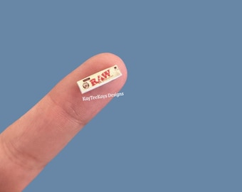 Miniature Rolling Papers | Adult Dollhouse Accessories | Cannabis Miniatures