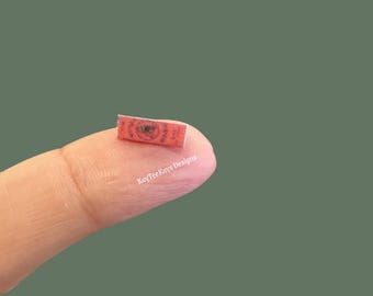 Miniature Rolling Papers | Dollhouse Weed Accessories | Miniature Zig Zags | Adult Dollhouse