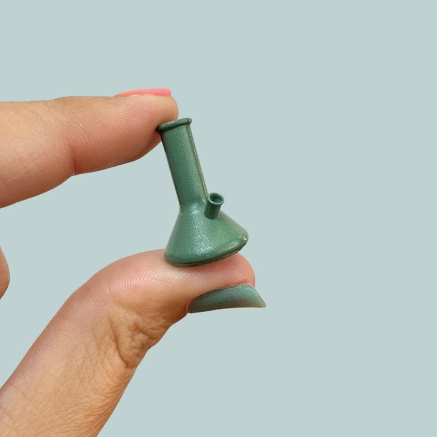 VASO POSACENERE IN Fossile Tufo Da Sigaro Pipa Mastro Cascia Made In - Foto 10