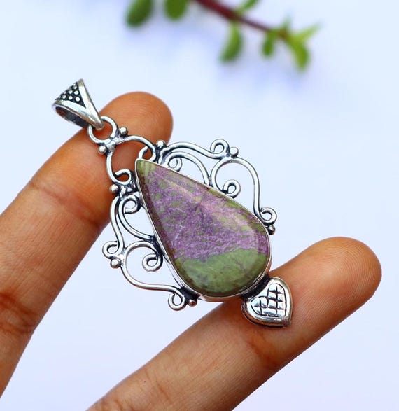 Raw Purpurite Teardrop Pendants Raw Purpurite Teardrop Pendants