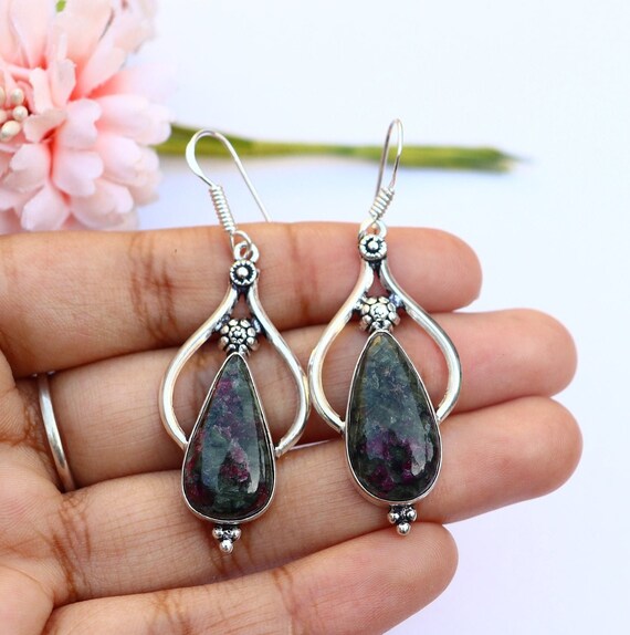 Seraphinite earrings 2024