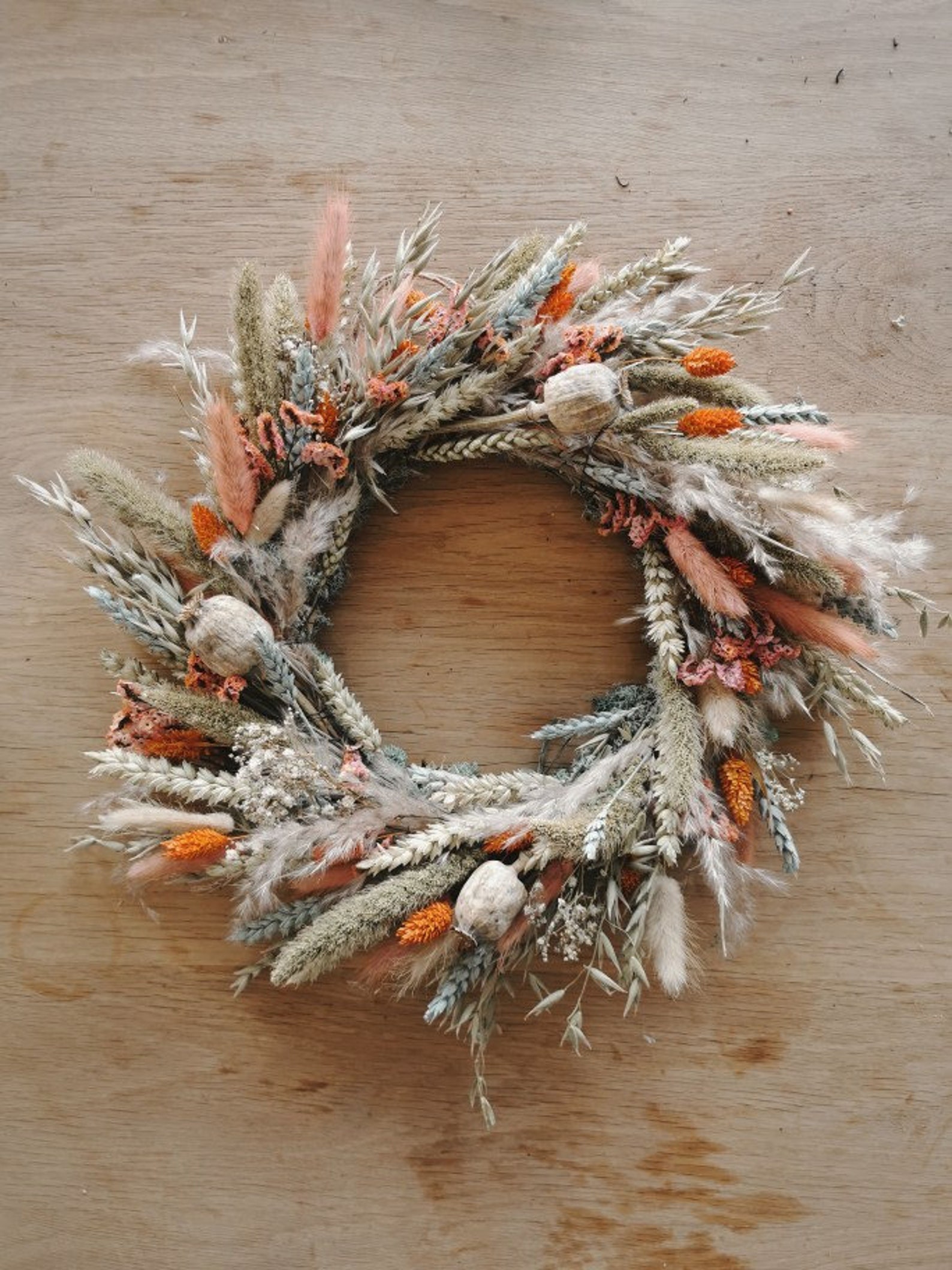 PreOrder DIY Dried Flower Wreath Making Kit the boheme Etsy
