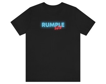 RUMPLE SZN Neon Glow Camiseta de manga corta unisex, camiseta para hombres y mujeres, camiseta para beber para fanáticos de Rumpleminze