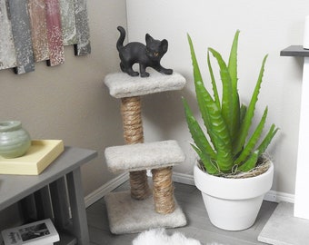 1:12 Scale Miniature Cat Tree Tower Dollhouse Pet Furniture
