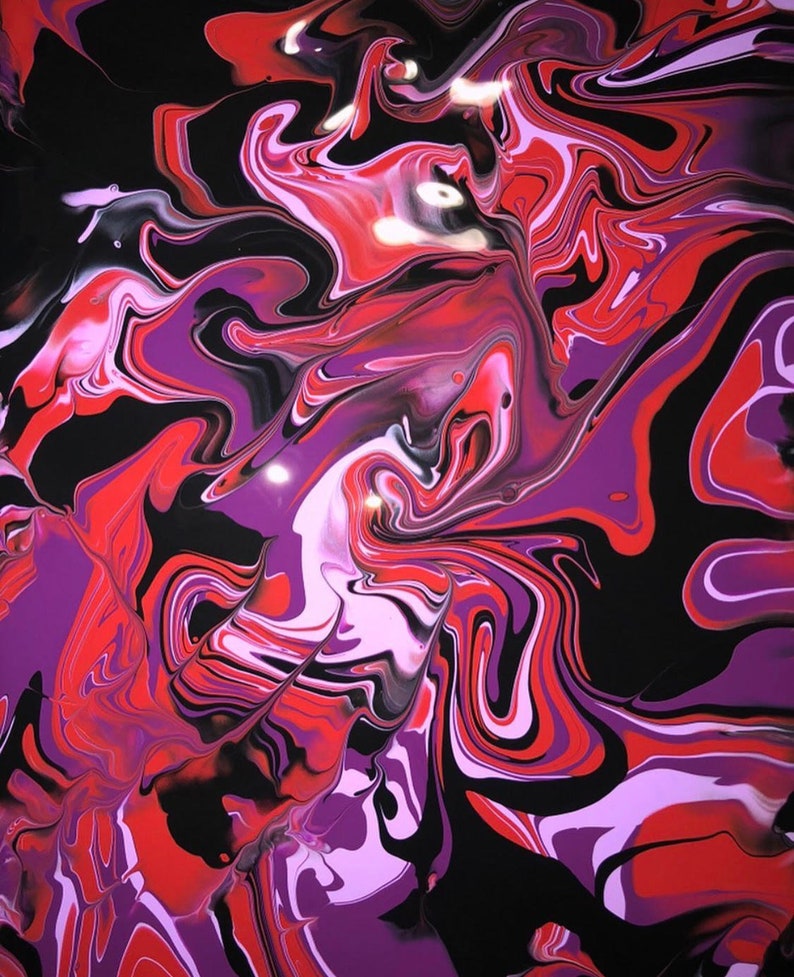 CUSTOM Synesthesia Painting (canvas) - Etsy