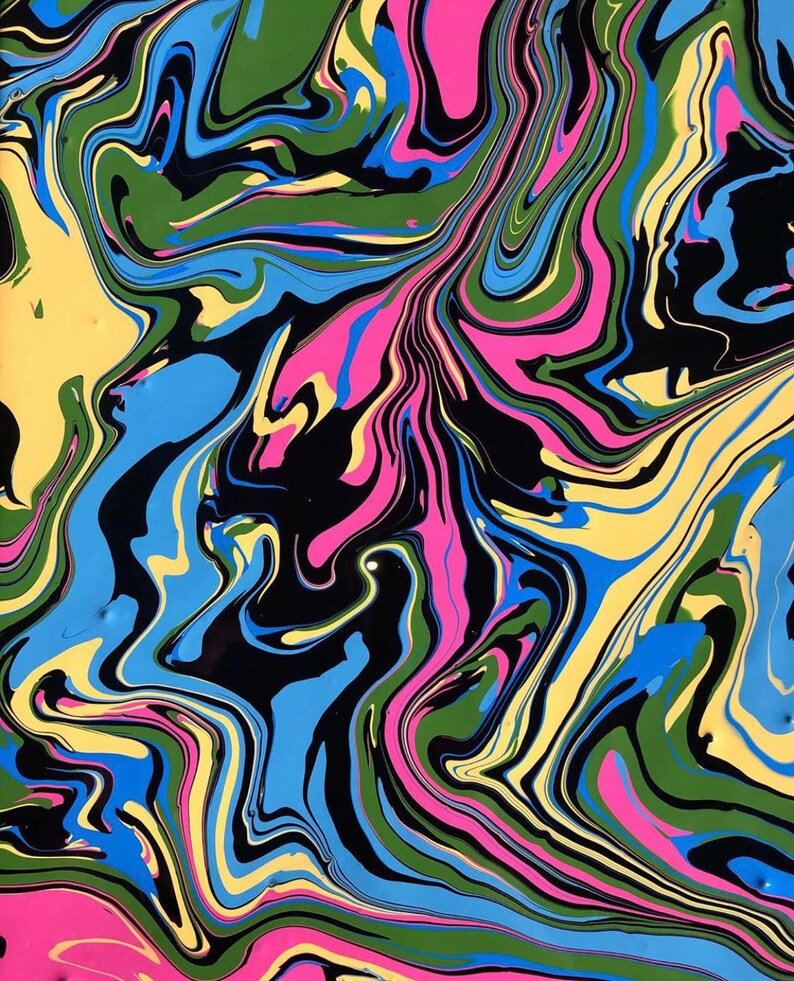 CUSTOM Synesthesia Painting (canvas) - Etsy