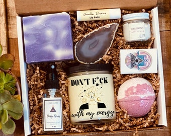 Don’t F*ck With My Energy Care Package, Sympathy Gift, Best Friend Gift, Post Surgery Gift, Divorce Breakup Gift For Her