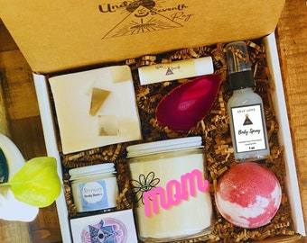 Unique Mothers Day Gift Idea- Spa Gift Box - Spa Day For Mom - Happy Mothers Day - Mom Birthday - Gift From Daughter - Mom