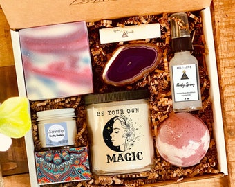 Be Your Own Magic Spa Gift Set - Mystical Spa Box - Gift For Women- Witchy Box - Birthday Ideas - Gift For Friend - Cheer Up Gift