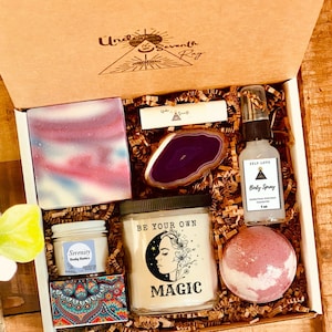 Be Your Own Magic Spa Gift Set - Mystical Spa Box - Gift For Women- Witchy Box - Birthday Ideas - Gift For Friend - Cheer Up Gift