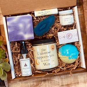 You Are Loved, Just Because, Self Care Gift For Friend, Care Package Gift For Her, The Universe supports you in every way