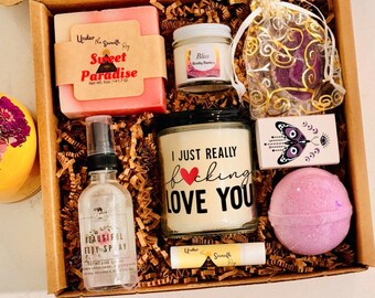 Send Love and Support Gift Box- Thoughtful Self Care Package for Comfort, Encouragement and Healing-Perfect for hard times and stress relief