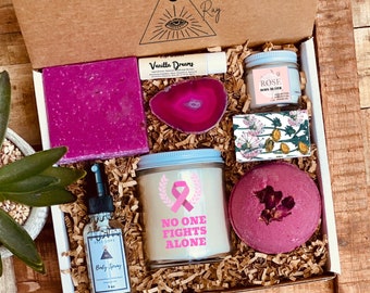 Cancer Care Gift Encouragement Gift Chemotherapy Fighting Breast Cancer Thinking of You Gift Self Care Gift Fighting Illness Chemo