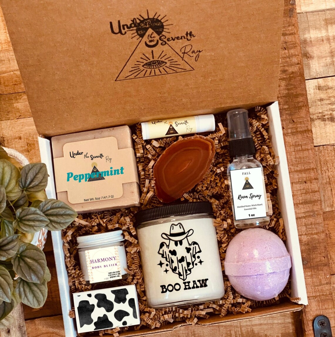 Boo Haw Halloween Spa Gift Box Halloween Gift Set for her image 1