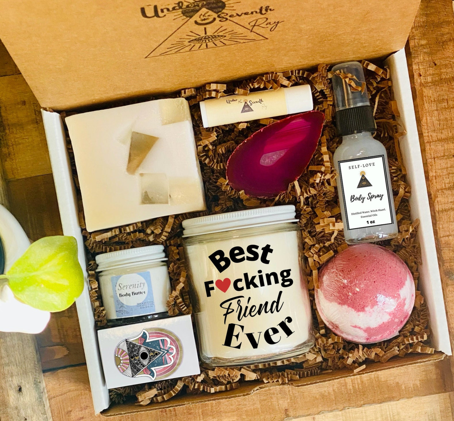 Best Fcking Friend Ever Spa Gift Box Friendship Gift Box 