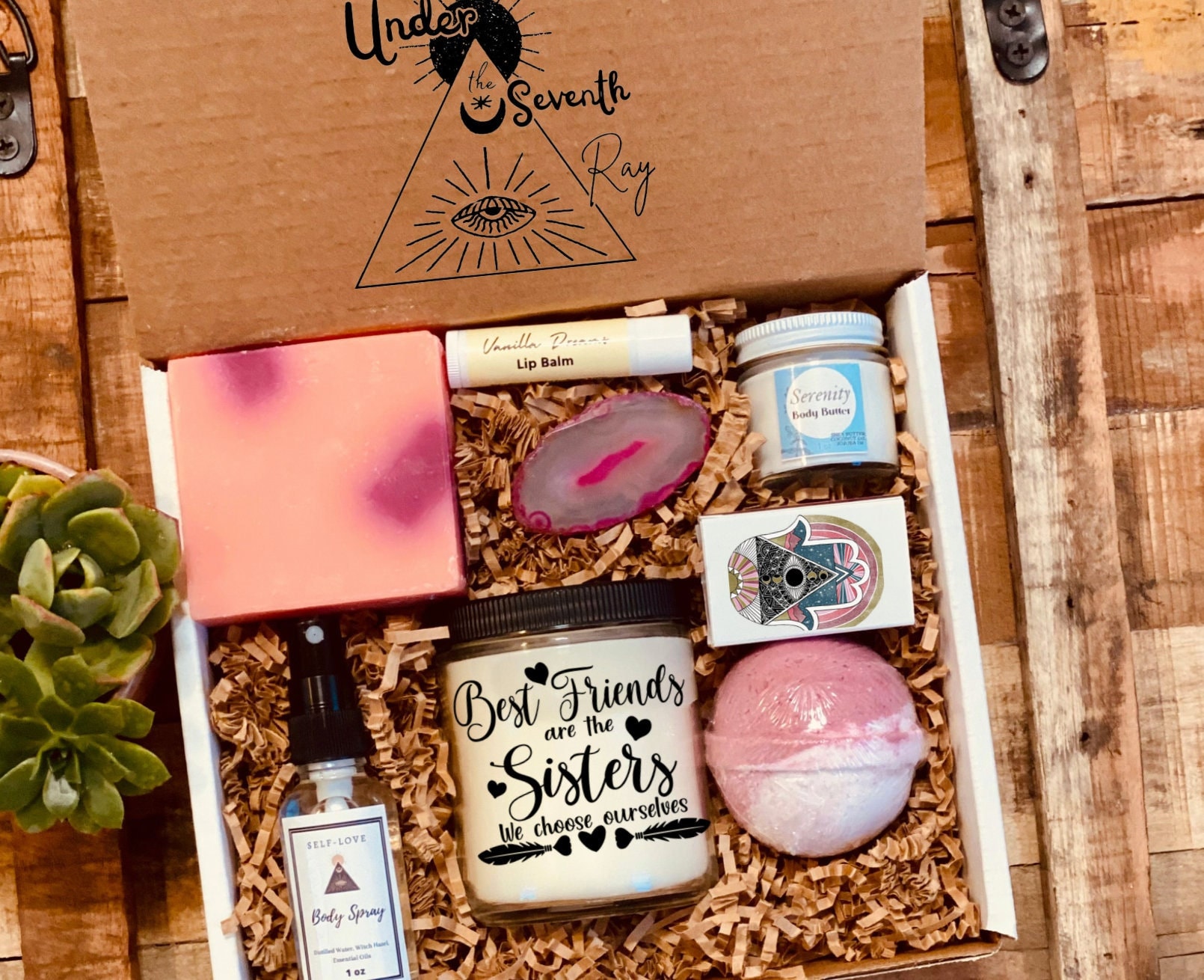 Best Friends Are Sisters We Choose Spa Gift Box - Soul Sister Gift