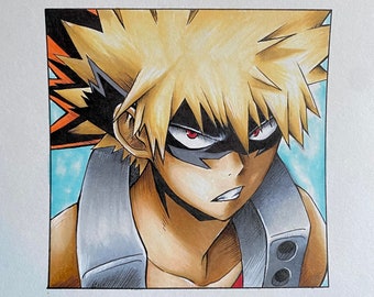 Bakugo mha dessin original