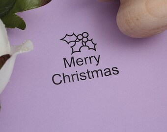Merry Christmas (Style 3) Ink Stamp