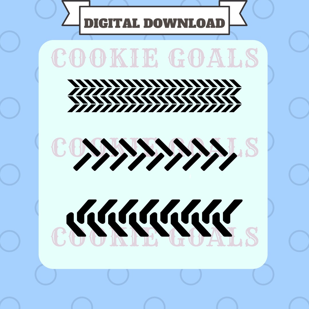 Tracks Cookie Stencil Tire Track Cookie Stencil Cookie Stencils