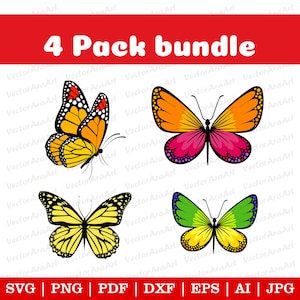 Butterfly Svg Cut File, Butterfly Svg for Cricut, Butterfly SVG, Butterfly Bundle SVG, Butterfly Clipart, Layered SVG, Cricut Cutting File