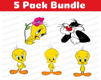 Cartoon SVG Bundle: Cricut Cutting Files (Digital Download)