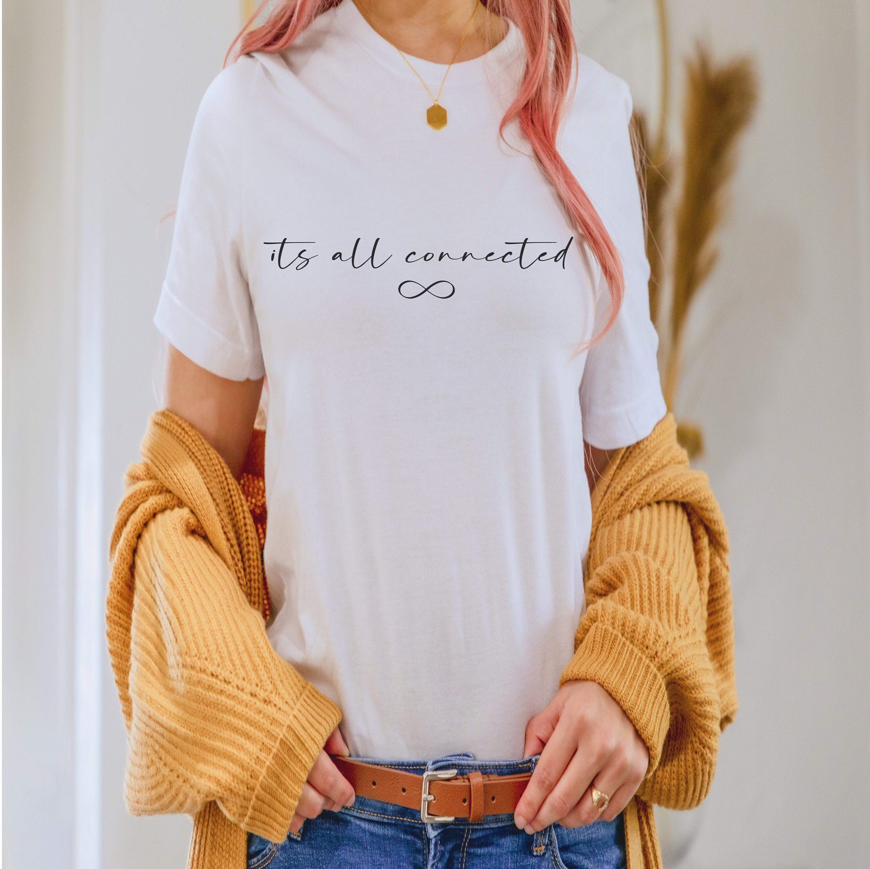 everything is connected t shirt