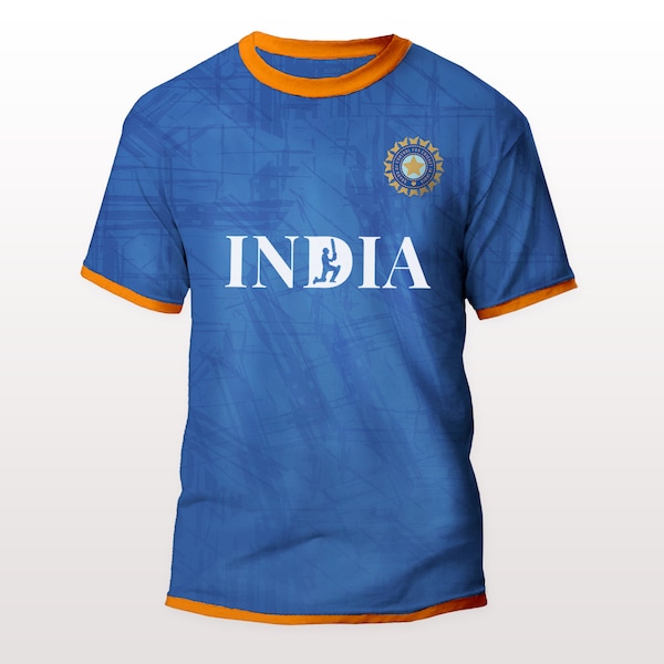Buy Indian Cricket Team Tshirt Online In India Etsy India