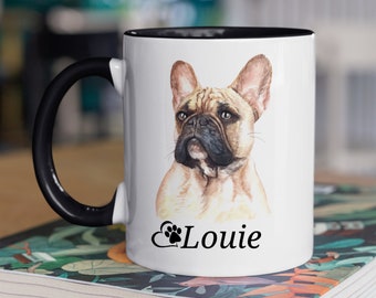 French Bulldog Mug Frenchie Mom Coffee Mugs Frenchie Dog Cup Frenchies Lover Gif 