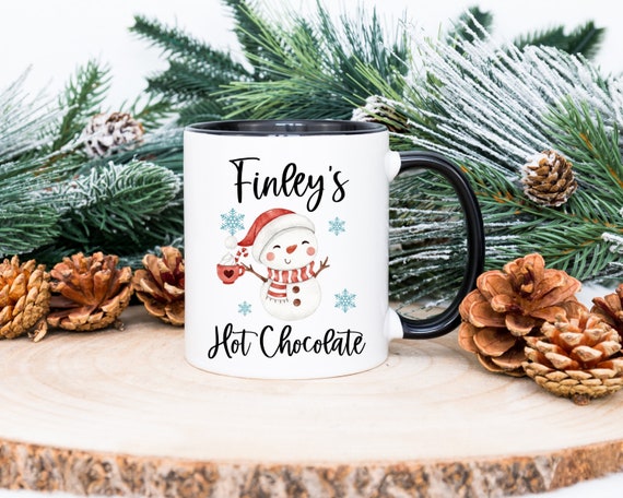Personalized Mug - Kids Christmas Mug - Kids Hot Chocolate Mug - Holiday  Decor - Kids Christmas Mug - Personalized Mug - Christmas Gift for Kids -  Cocoa Mug