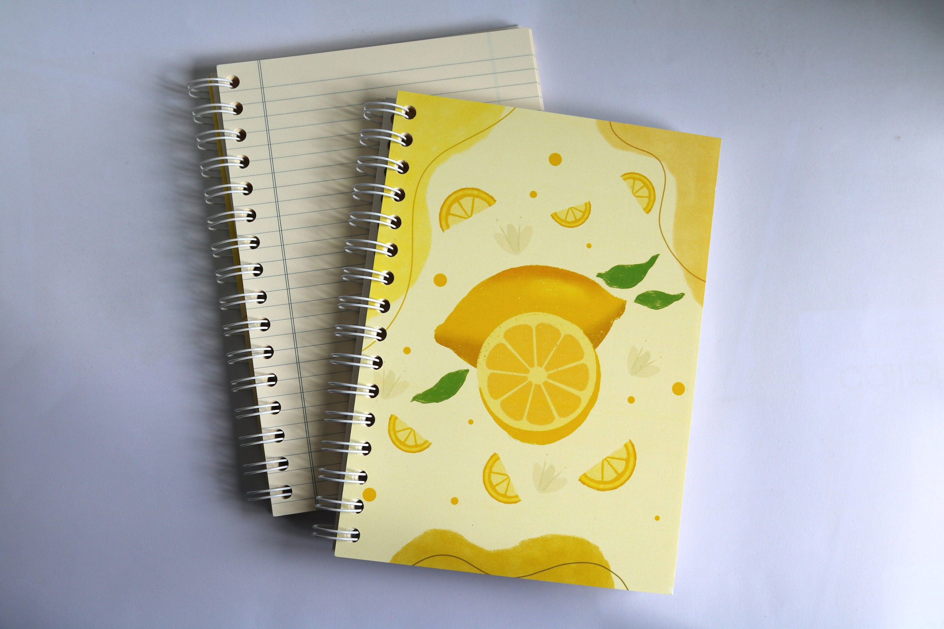 Lemon SCENTED A5 NOTEBOOK luxury aromatherapy JOURNAL Etsy