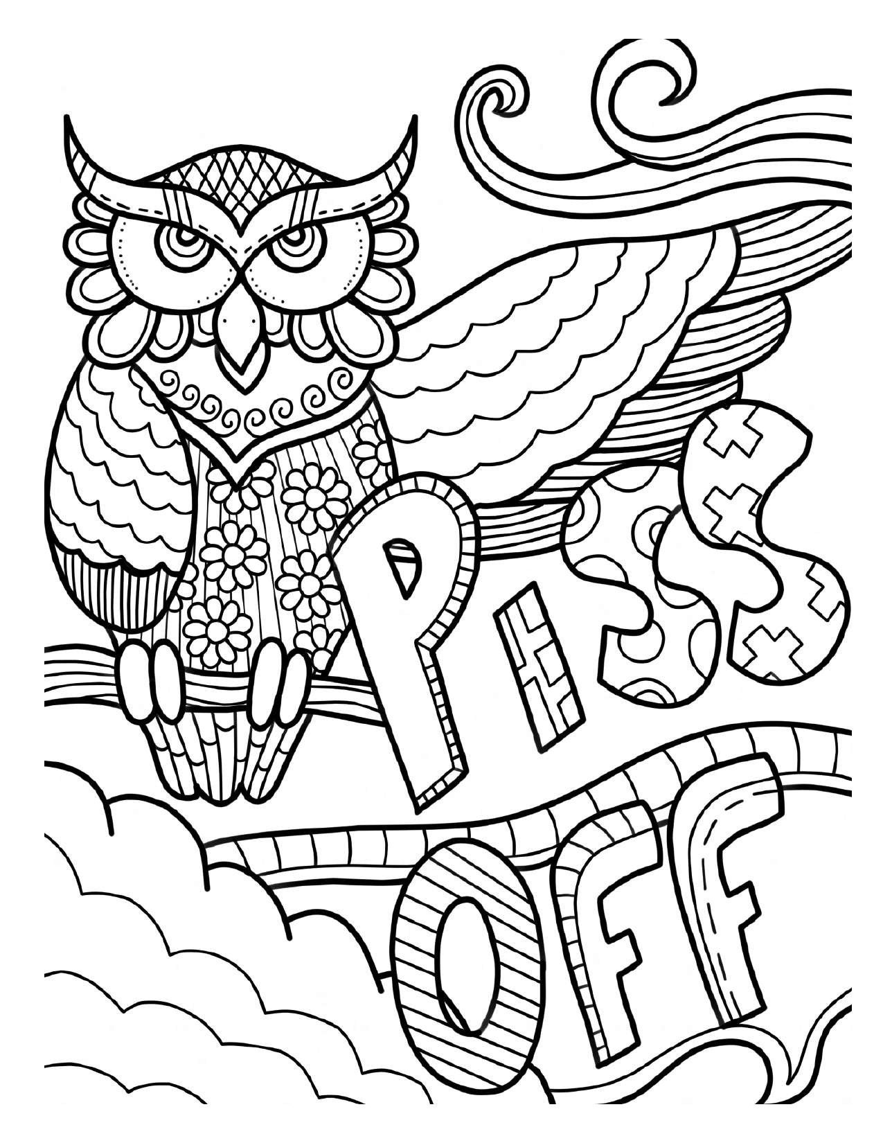 Coloring Pages Profanity Coloring - Il Fullxfull.5242511011 Bqdc 