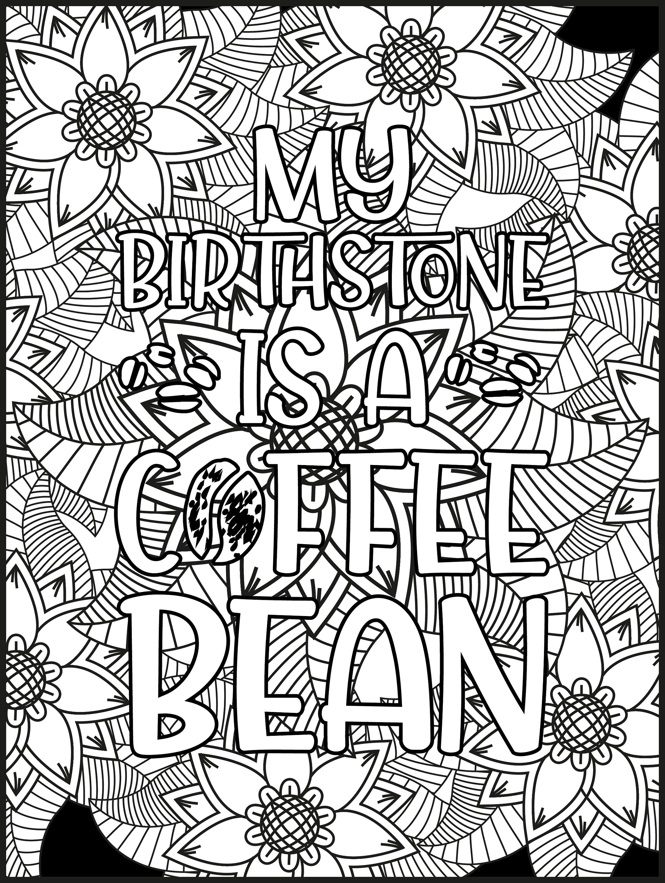 Time for a Beer Quotes Adult Coloring Pages | Adult Humor (printable ...