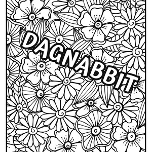 100 Adult Coloring Pages by GBN Publishing Club. Adult Humor | Adult Coloring Books image 5