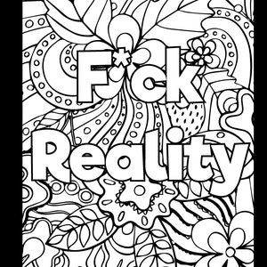 Printable Adult Coloring Pagesprintable PDF Download - Etsy