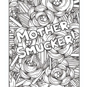 Swear-Word Alternatives: Adult Coloring Book | Adult Humor