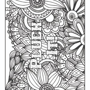 Swear-Word Alternatives: Adult Coloring Book | Adult Humor