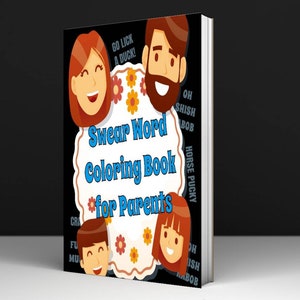 A Clean Swear Word Coloring Book for Parents | Adult Humor