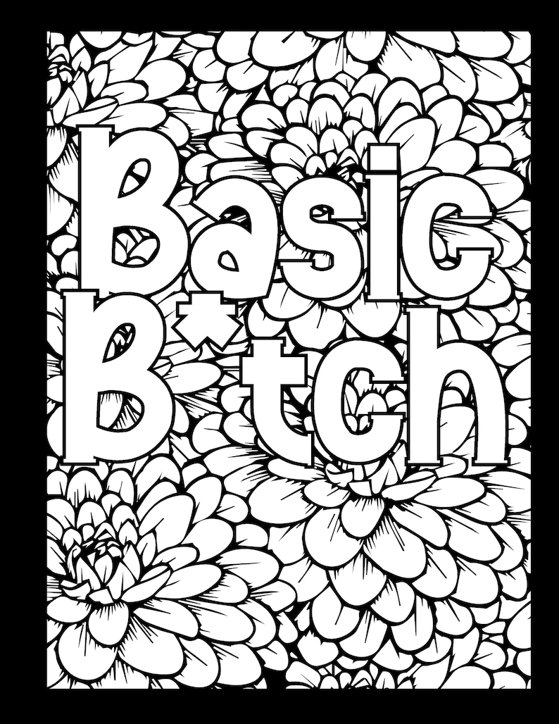 Printable Adult Coloring Pagesprintable PDF Download - Etsy