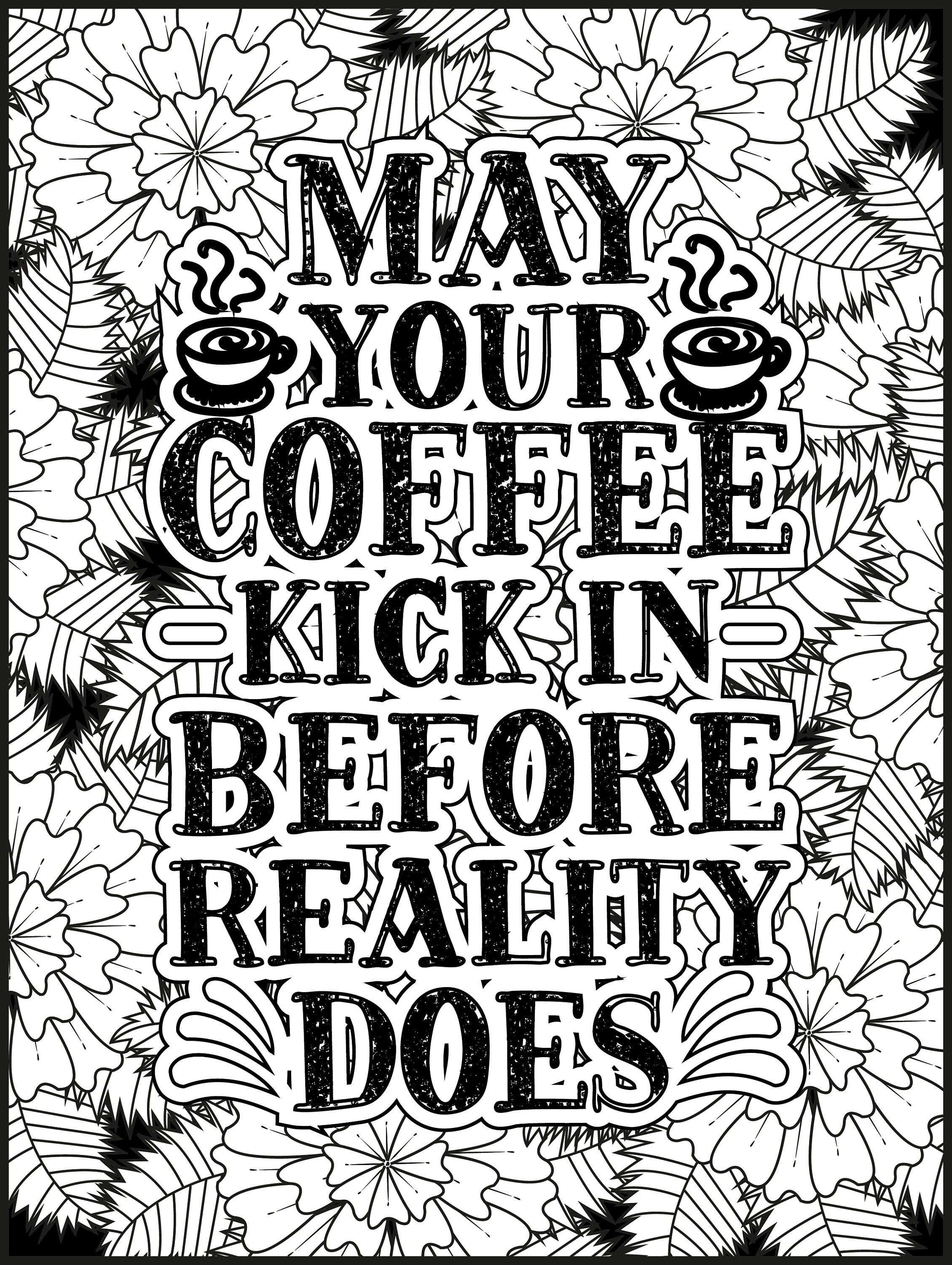 Time for a Beer Quotes Adult Coloring Pages | Adult Humor (printable ...