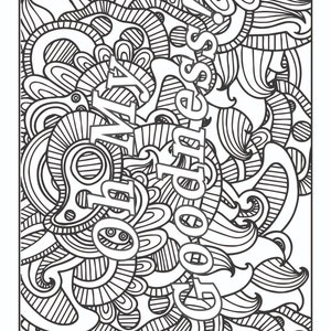 Swear-Word Alternatives: Adult Coloring Book | Adult Humor