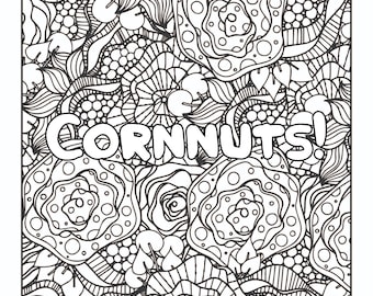 Cornnuts: Kolorowanka dla dorosłych | Humor dla dorosłych