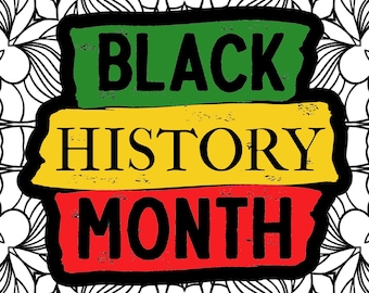 Coloring Pages: 22 Black History Month Designs by GBN Publishing Club (Printable, PDF Download)