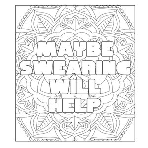 The Best Adult Humor Coloring Book - Etsy