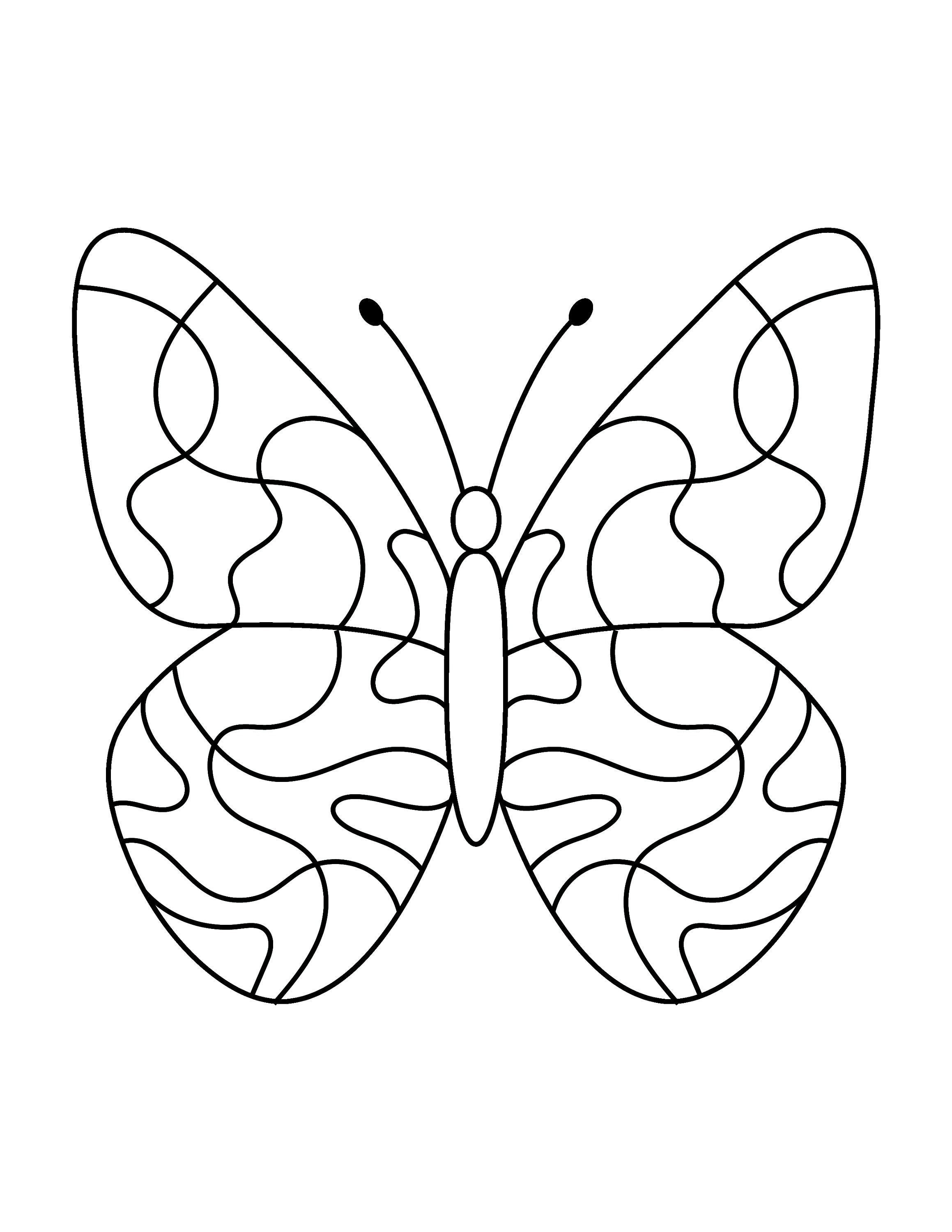 Butterfly Coloring Pages for Kids - Etsy UK
