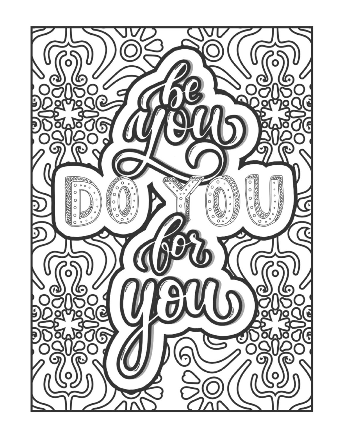 100 Adult Coloring Pages for Stress Relief - Etsy