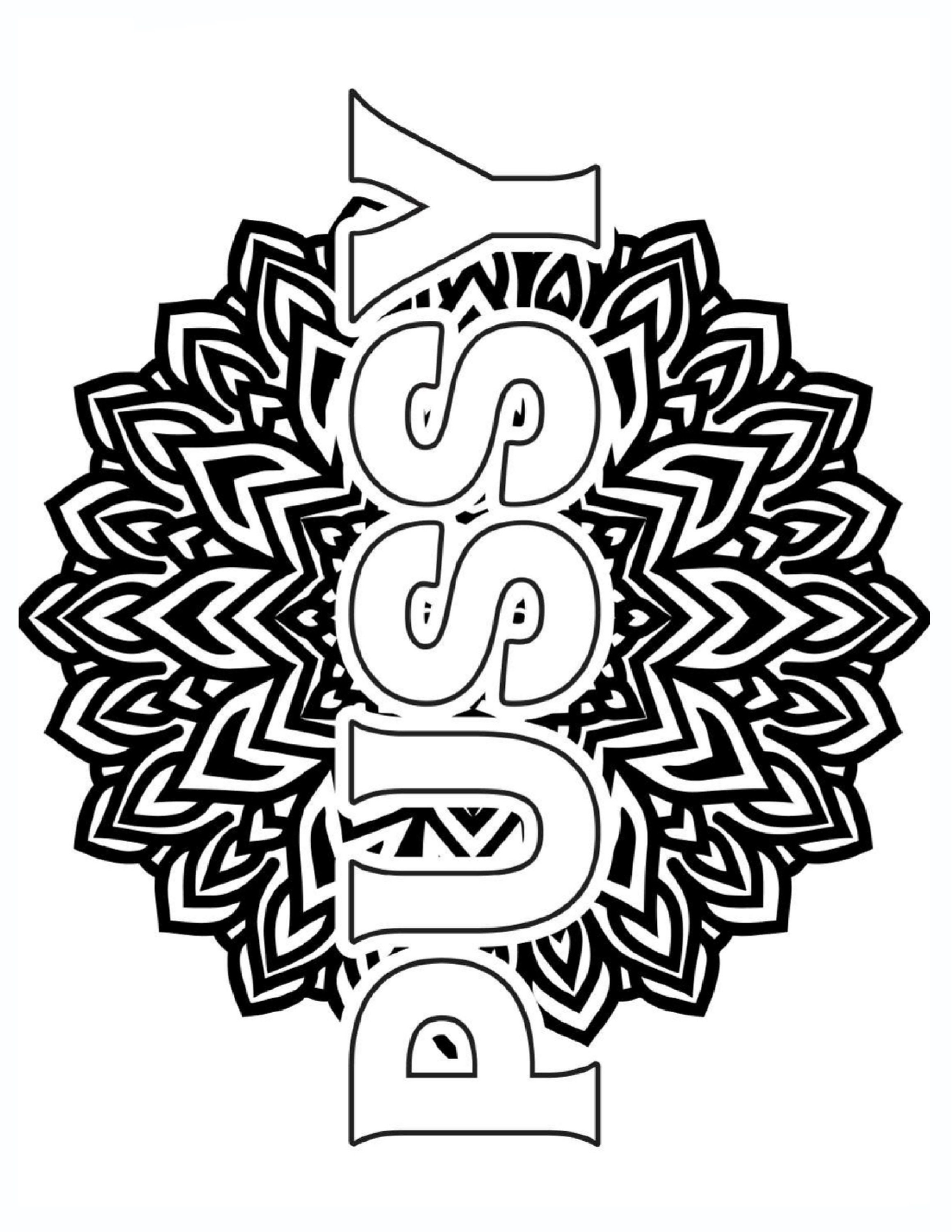 The Best Swear Words Coloring Book Etsy