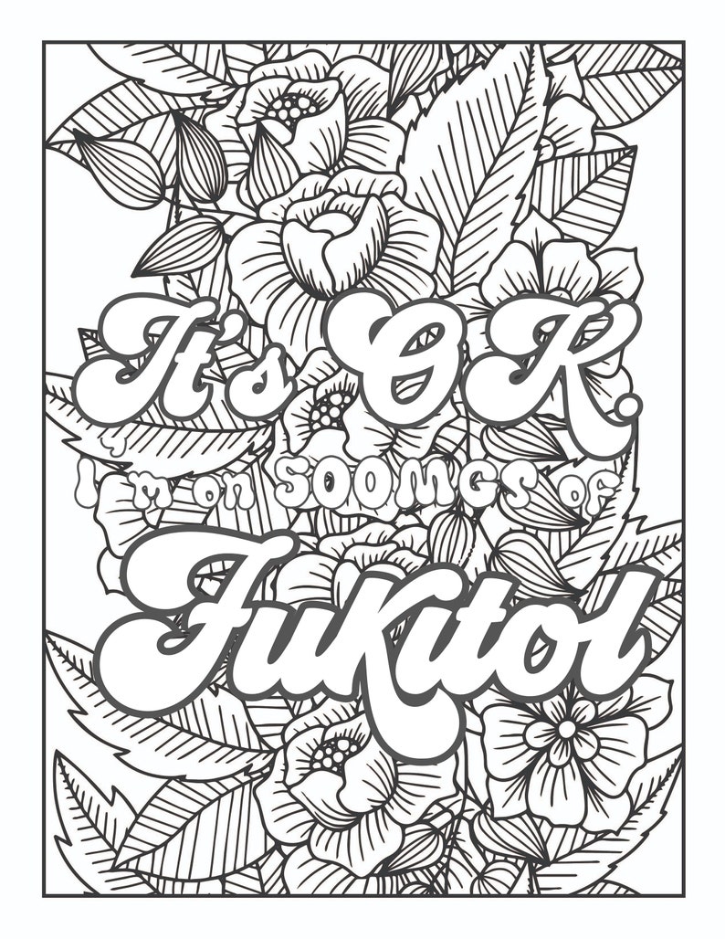 The Best Adult Humor Coloring Book - Etsy