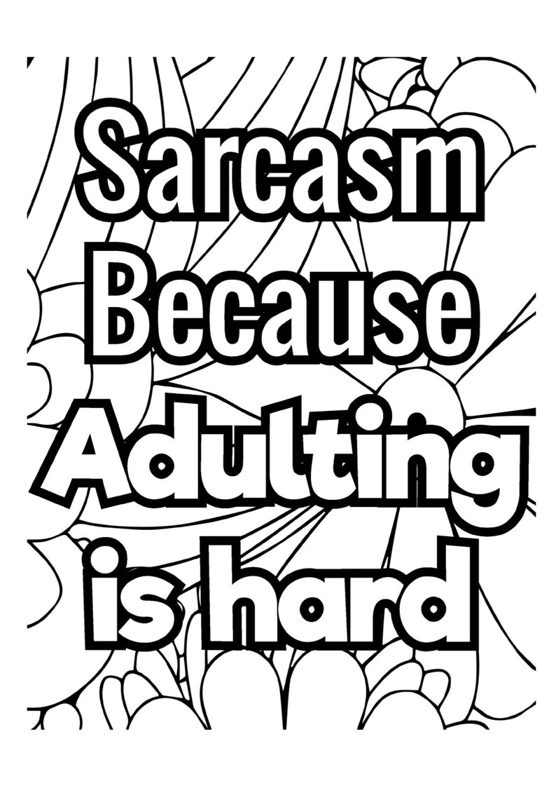 30 Adult Swear Word Printable Coloring - Il 794xN.3543862600 Ehee 