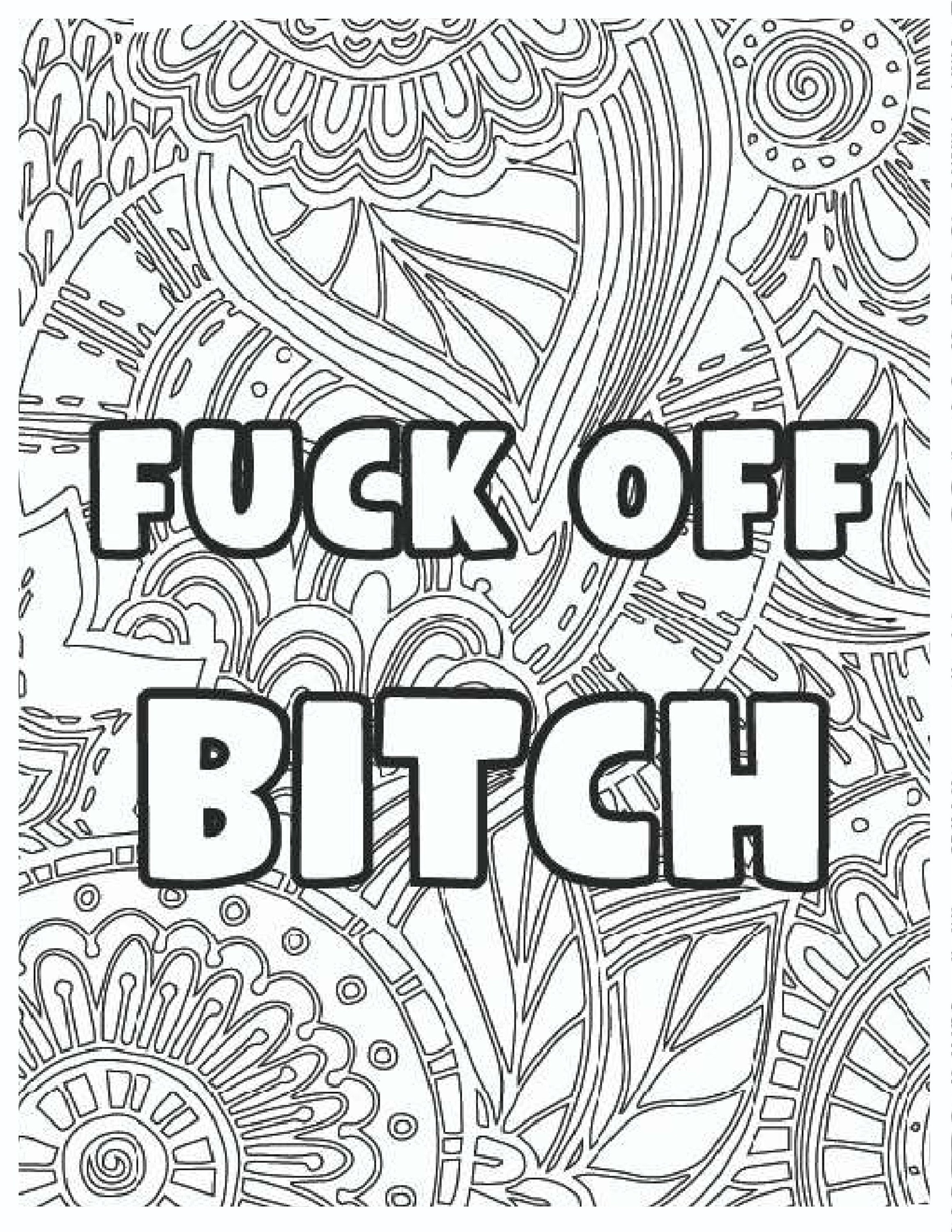 Coloring Pages the Best Swear Words by GBN Publishing Club Adult