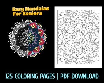 125 Printable Mandala Coloring Pages